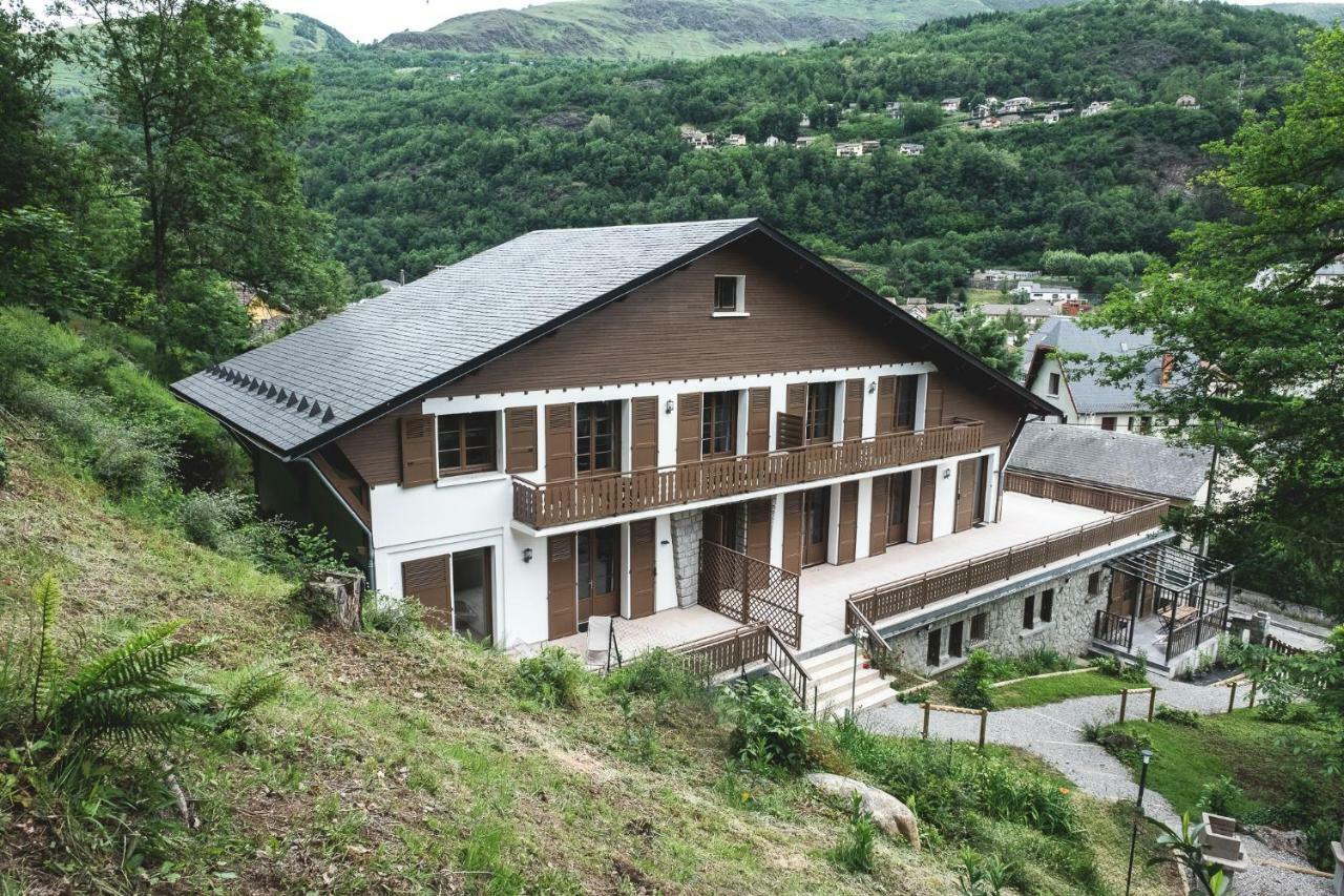 אקס-לה-טרמה Au Chalet Des Quatre Saisons מראה חיצוני תמונה