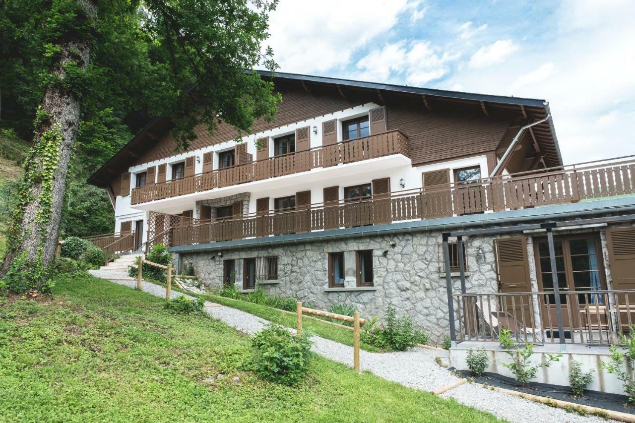 אקס-לה-טרמה Au Chalet Des Quatre Saisons מראה חיצוני תמונה